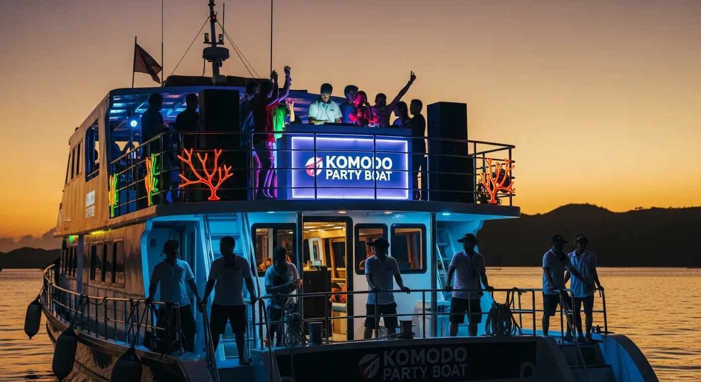 About Komodo Party Boat — Method, Captains, Trust